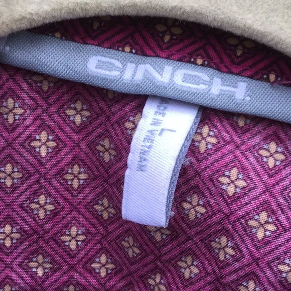 Western CINCH branch cowgirl rodeo shirt barrel race breakaway ranch riding - Picture 2 of 8